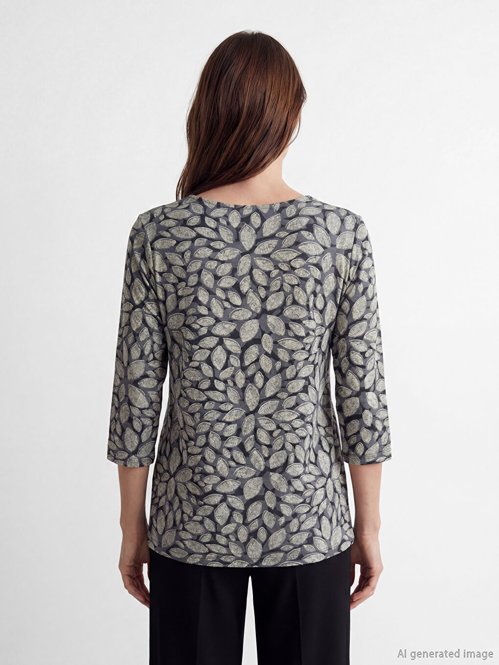 Woman BLACK Blouse-3