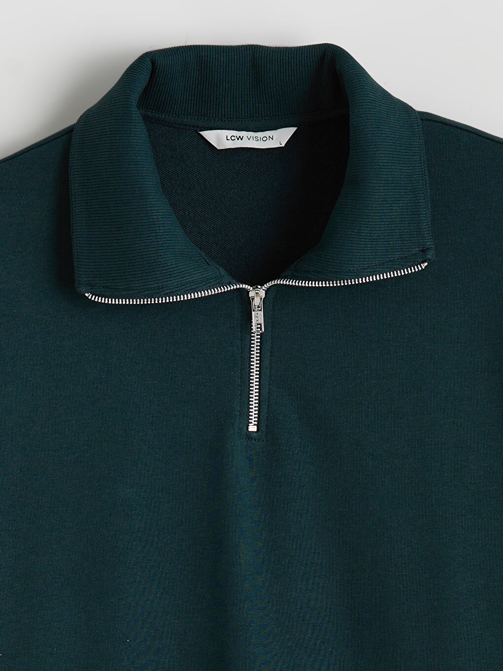 Polo Neck Men's Sweatshirt-1