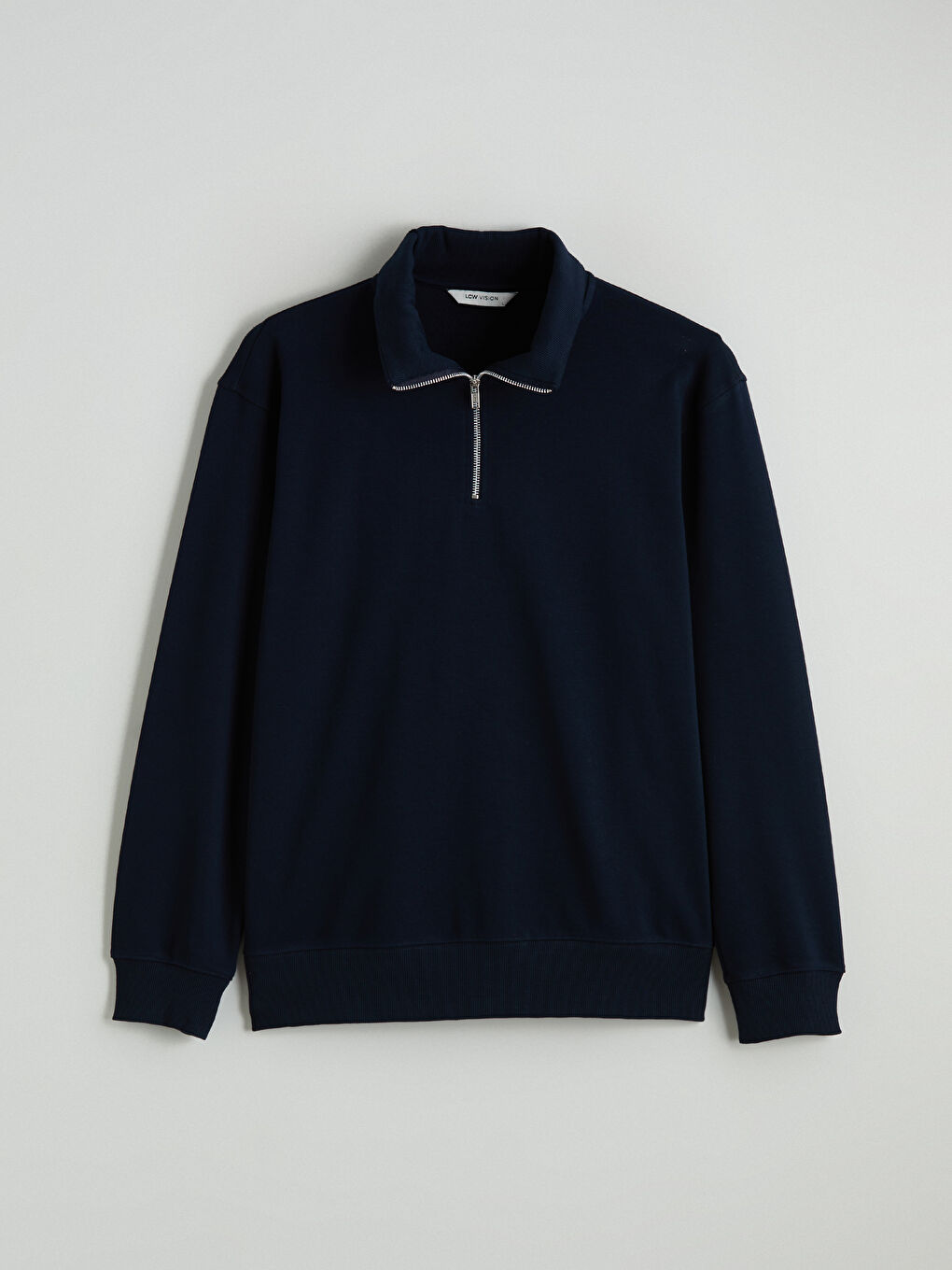 Polo Neck Men's Sweatshirt-4