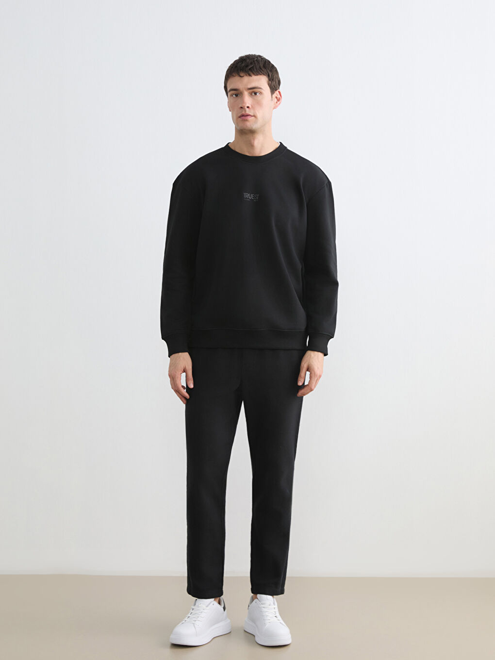 Men's Crew Neck Heavy Sweatshirt-1