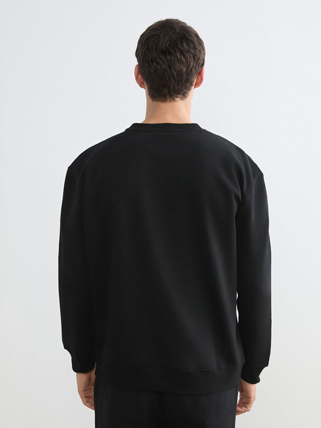 Men's Crew Neck Heavy Sweatshirt-3