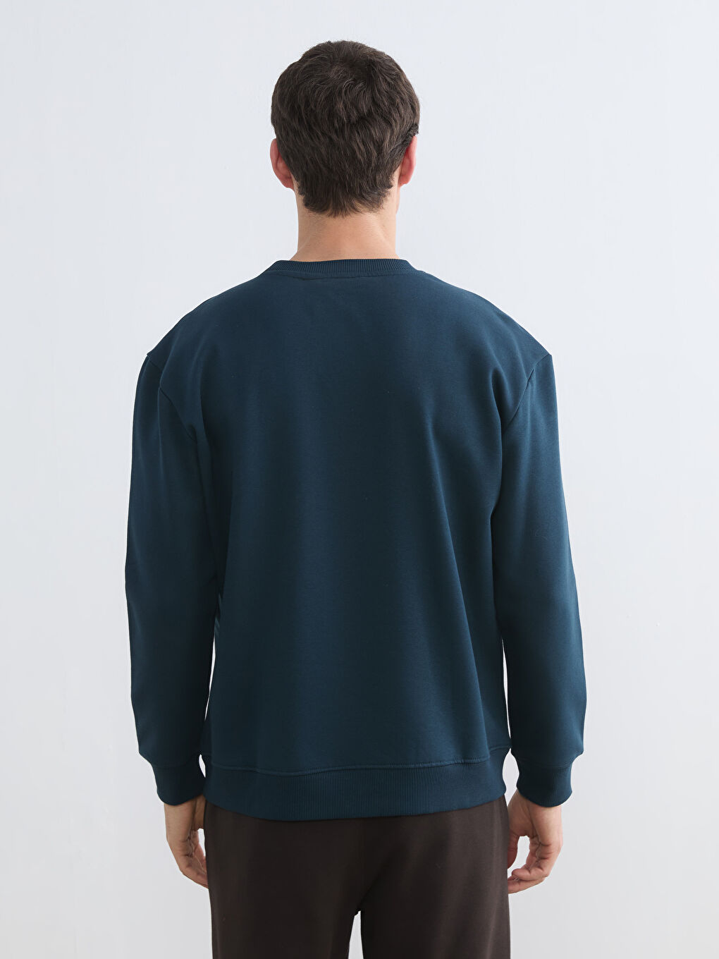 Crew Neck Men's Sweatshirt-3