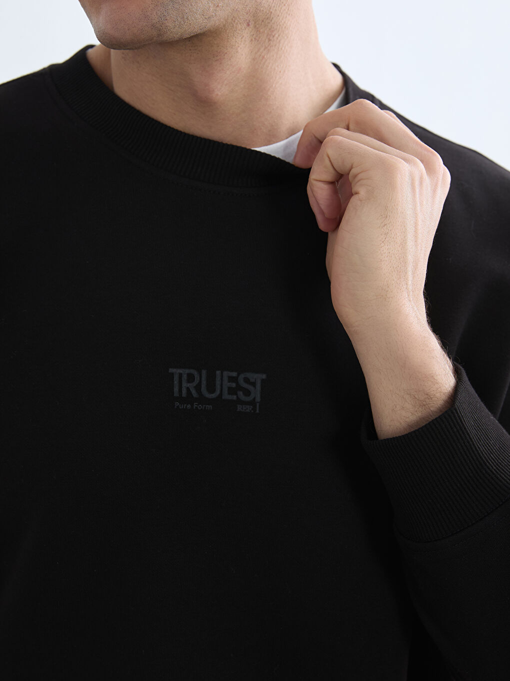 Crew Neck Men's Sweatshirt-2