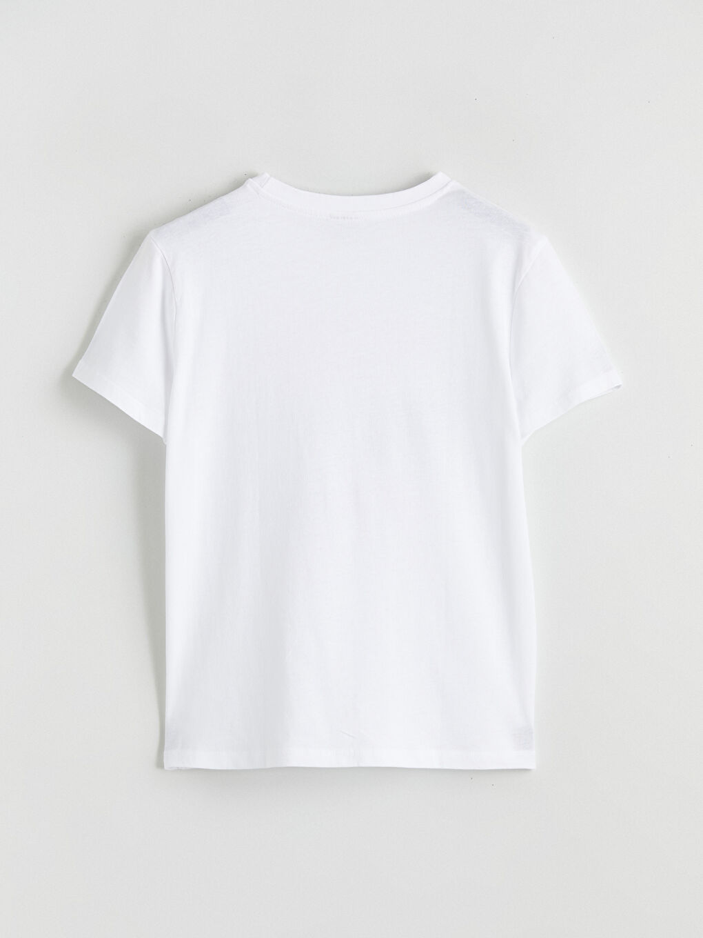 Djevojka BIJELA Majica kratkih rukava-4