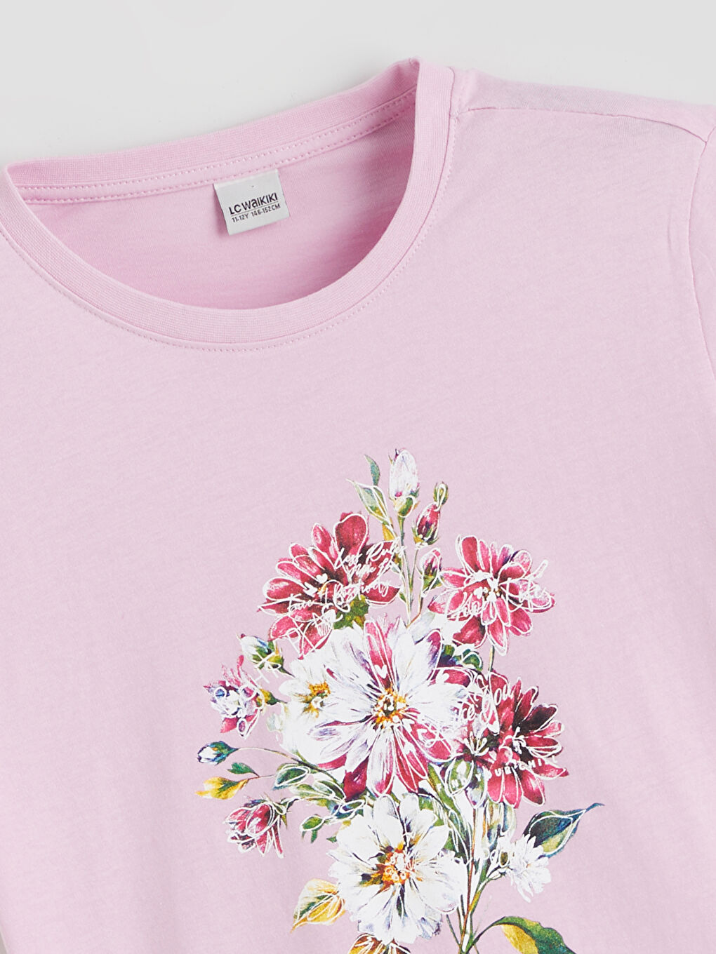 Djevojka RUŽIČASTA Majica kratkih rukava-1