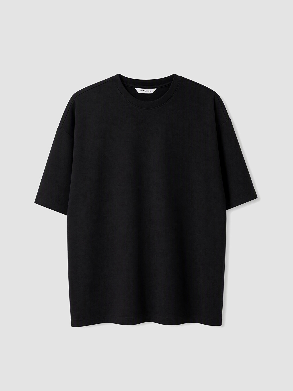 Loose Fit Fluid Fabric T-shirt /04-4