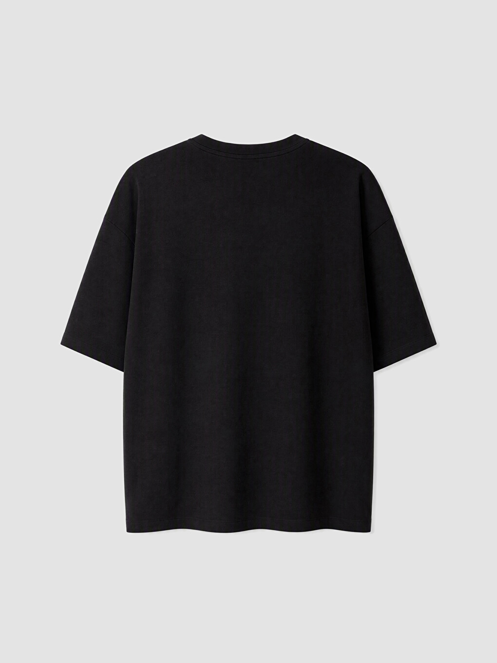 Loose Fit Fluid Fabric T-shirt /04-6