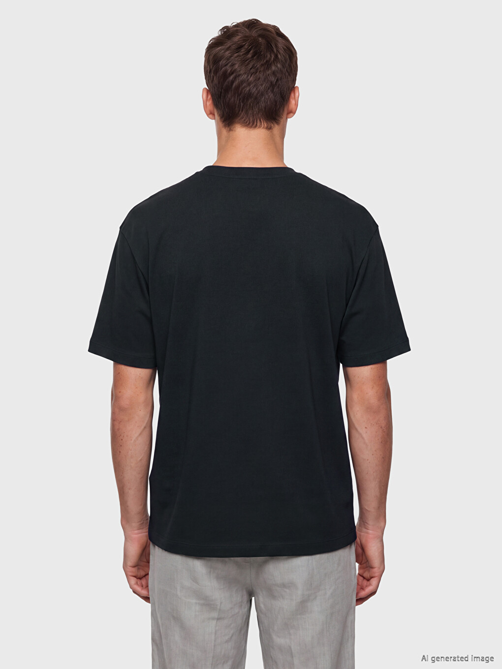 Crew Neck Men's T-shirt-3