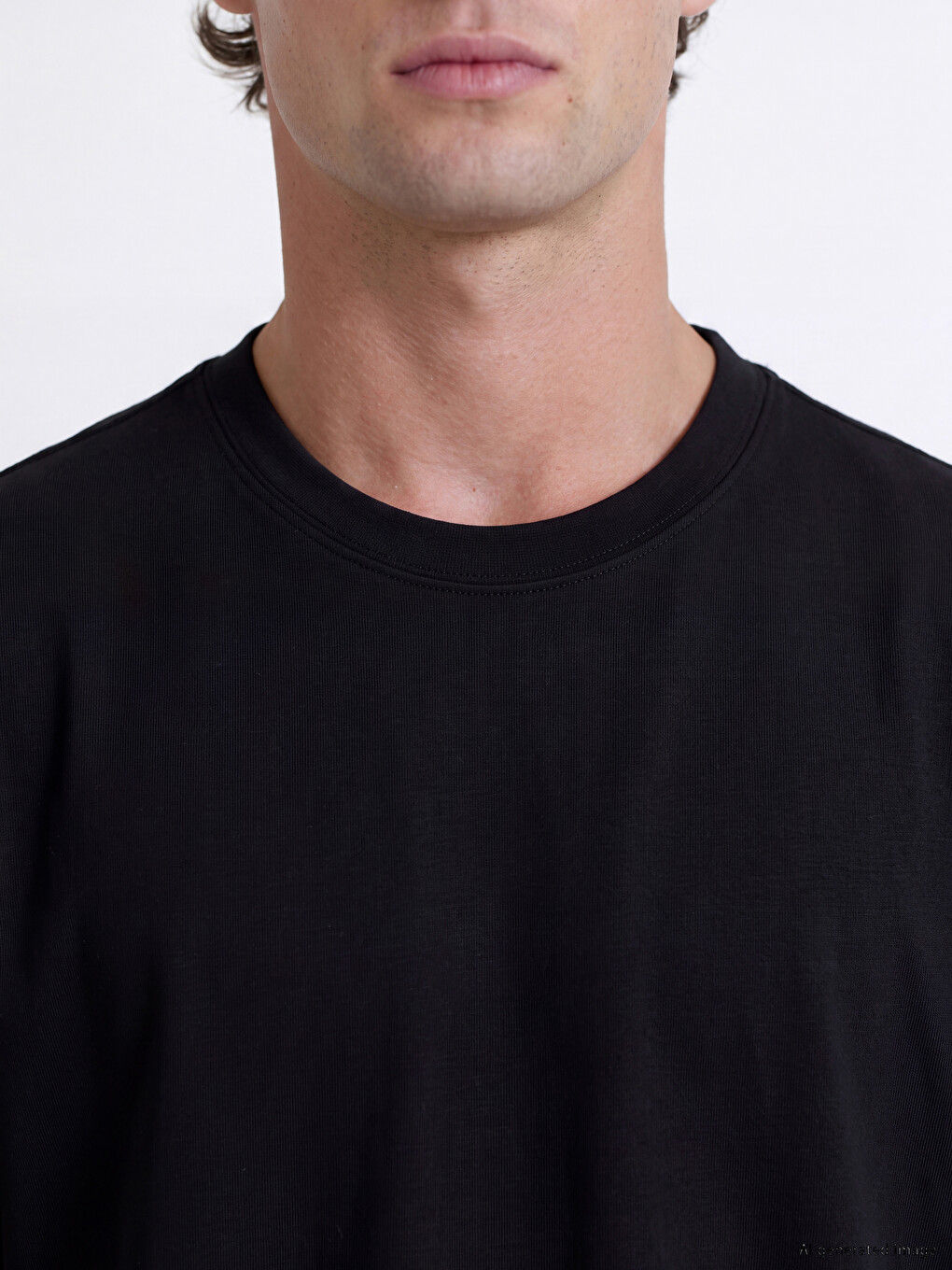 Loose Fit Fluid Fabric T-shirt /04-2