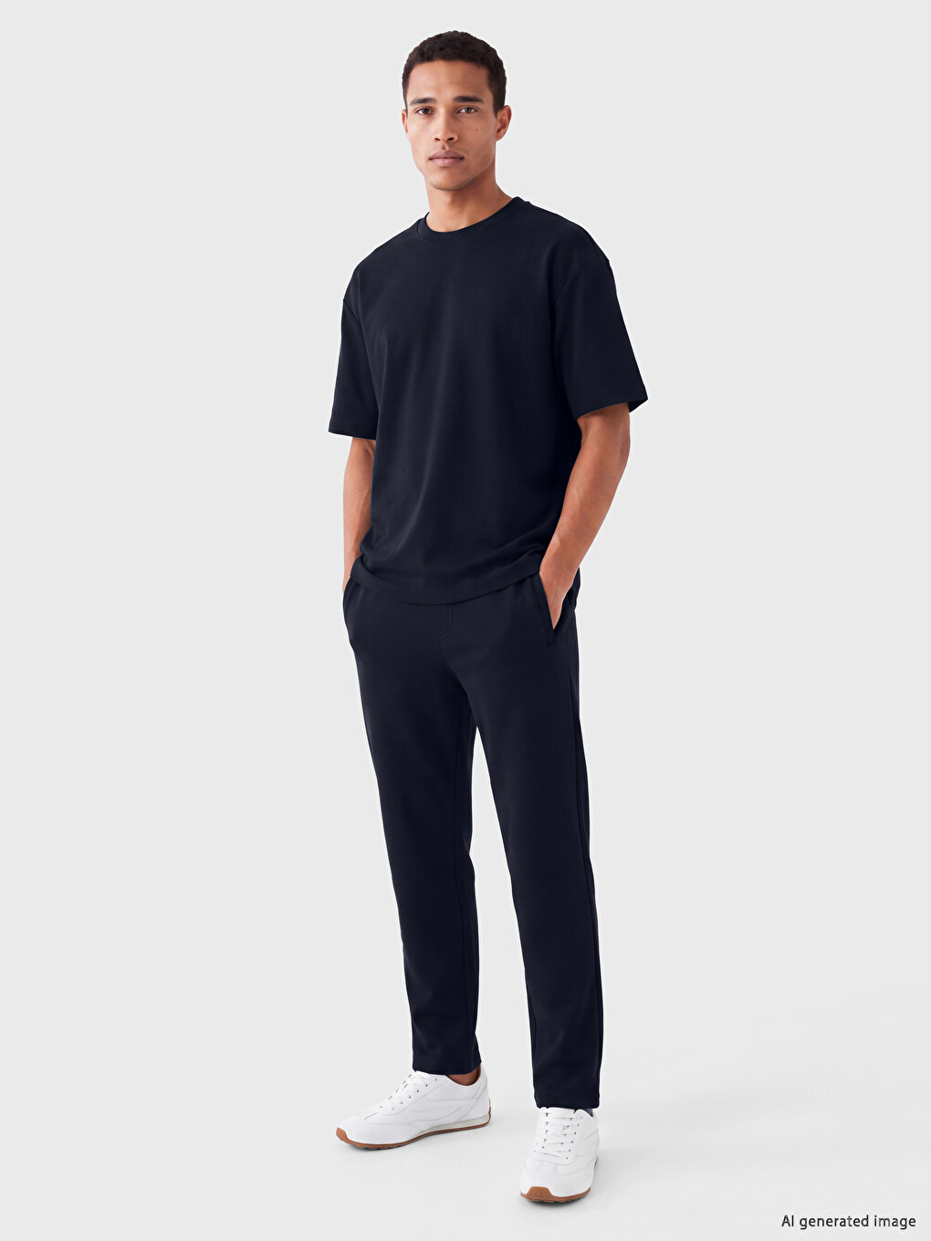 Crew Neck Men's T-shirt-1
