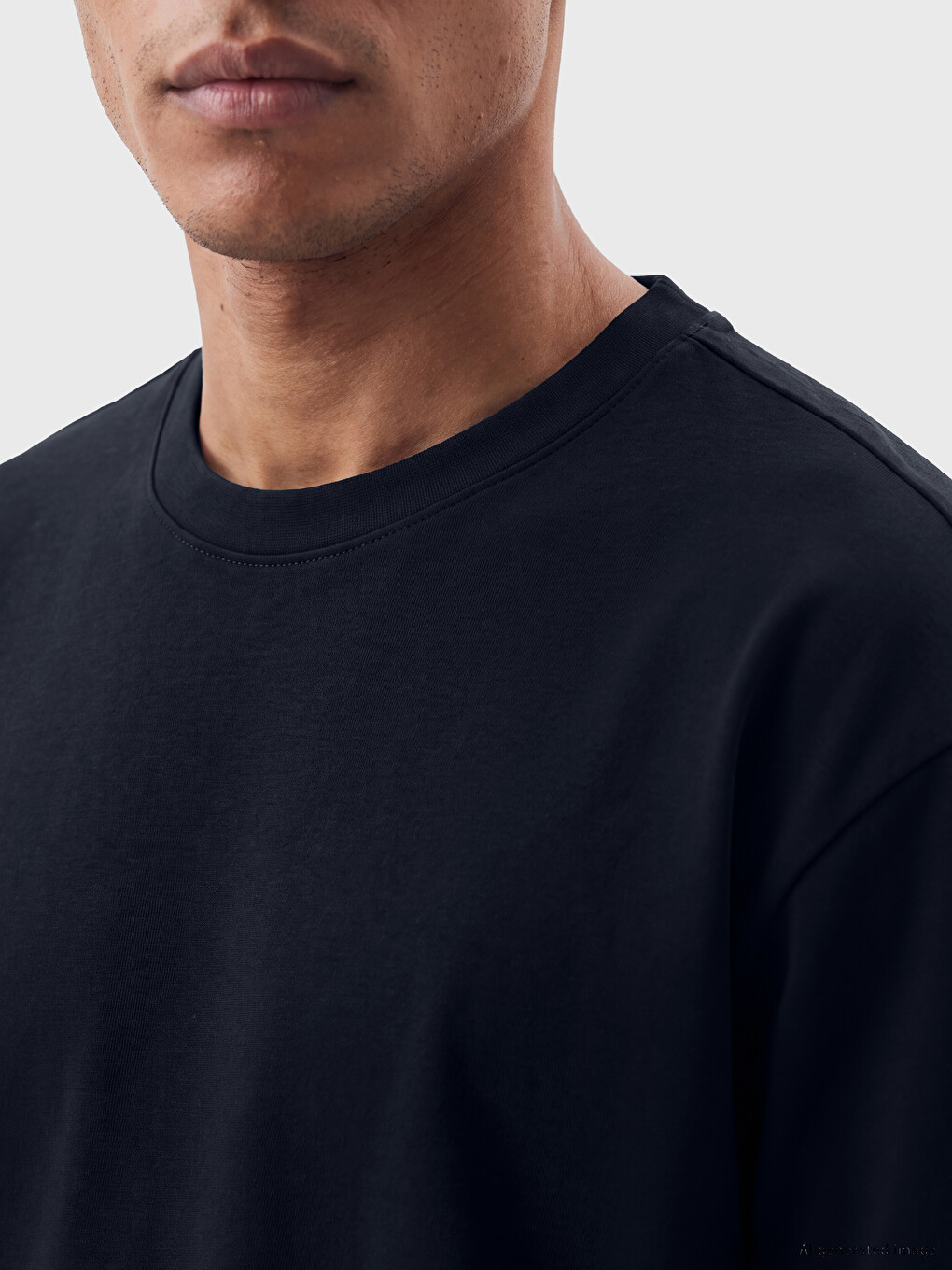 Crew Neck Men's T-shirt-2