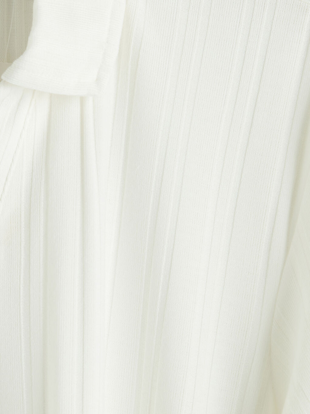 Polo Collar Textured Men's T-Shirt-2