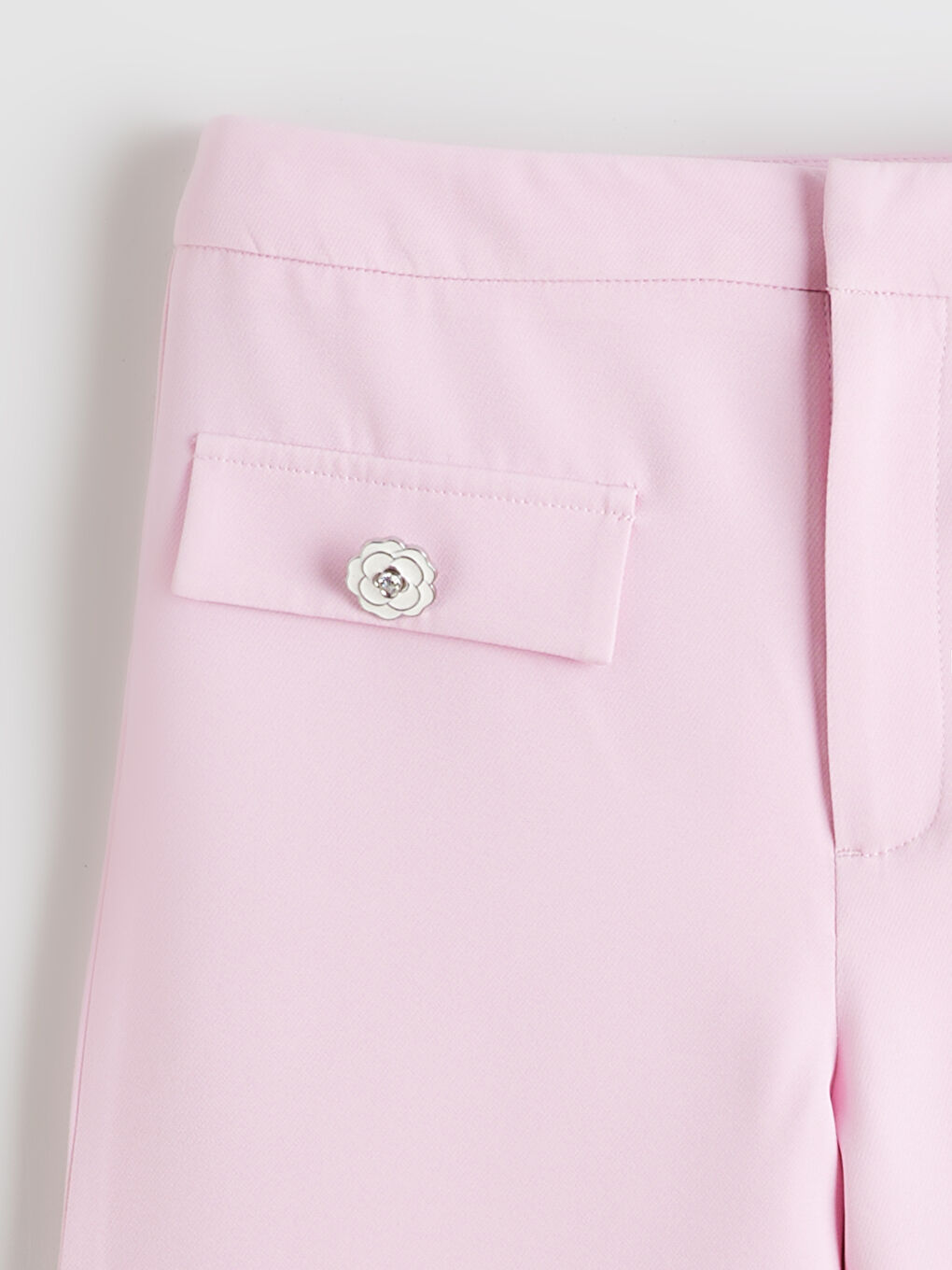 Girls' Wide-Leg Trousers-1