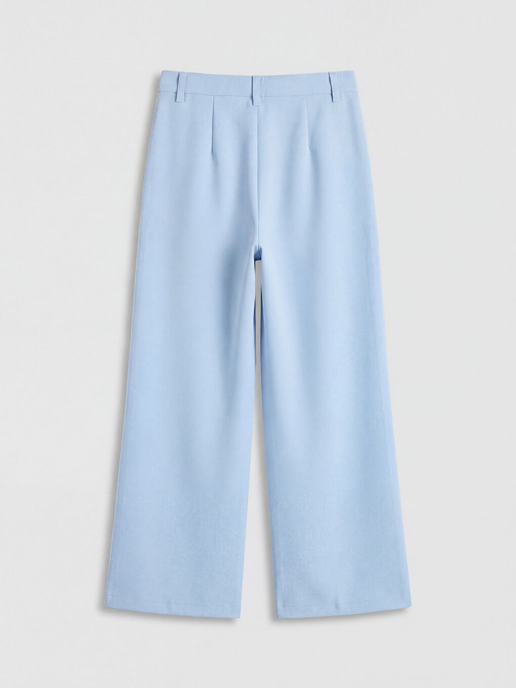 Lila Wideleg Kız Çocuk Pantolon-1