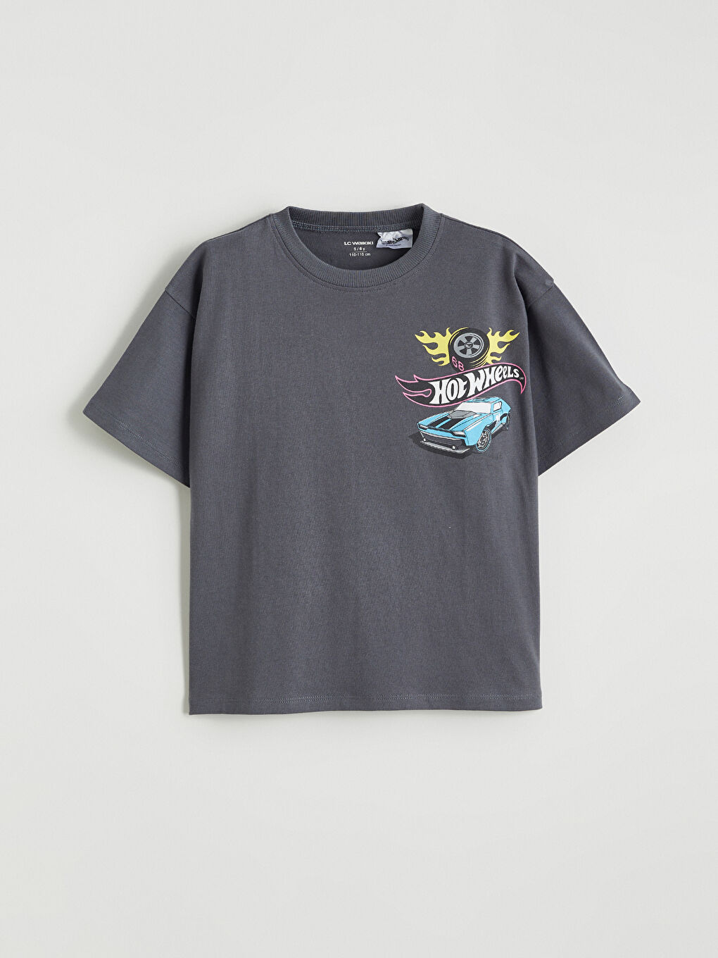 تيشيرت انثراسايت / رمادي داكن ولد-1