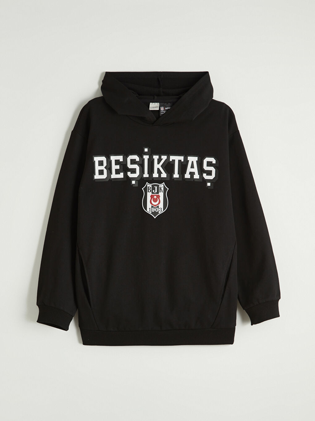 Mavi Beşiktaş Lisanslı Kız Çocuk Sweatshirt