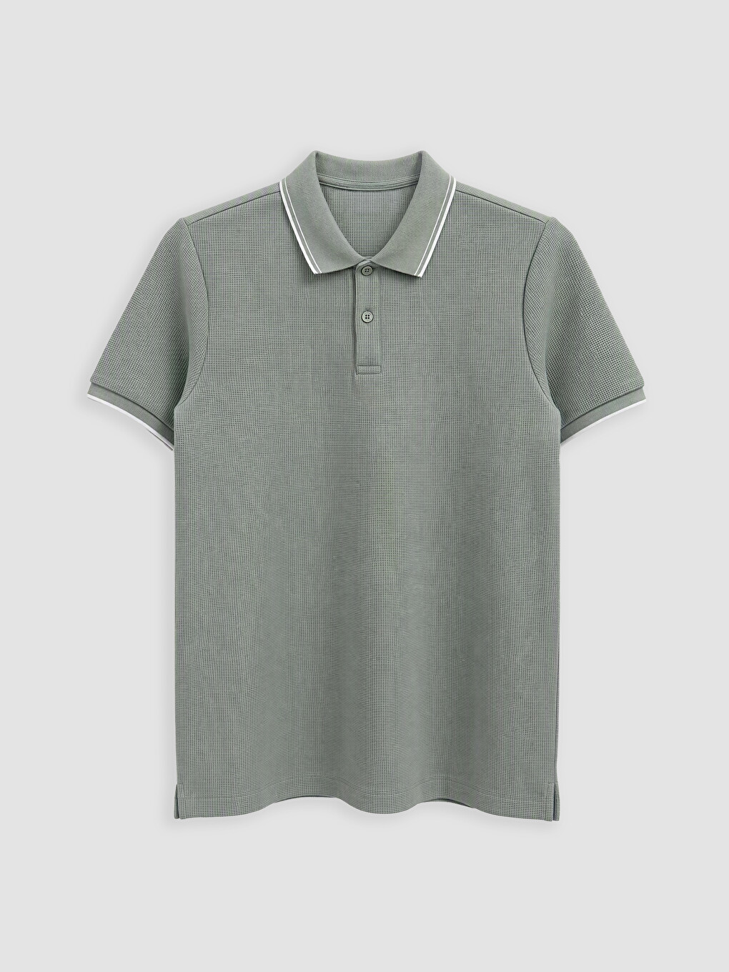 Polo Collar Pique Men's T-shirt