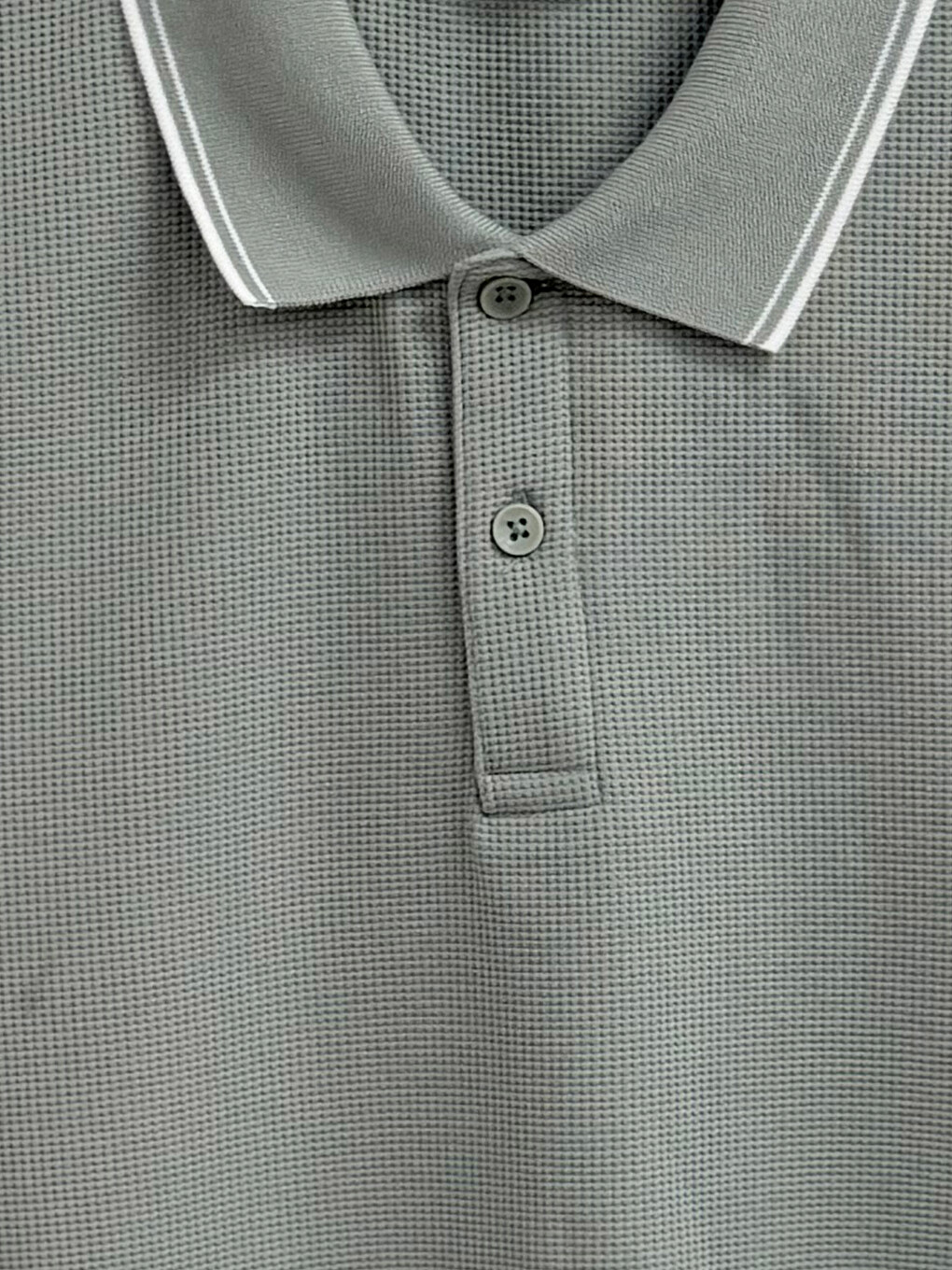 Polo Collar Pique Men's T-shirt-1