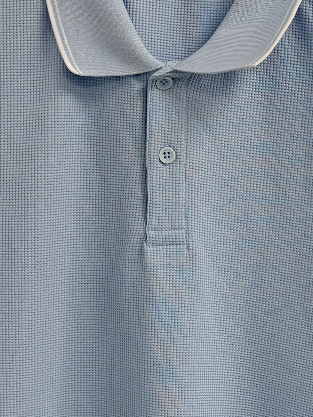 Polo Collar Pique Men's T-shirt-1