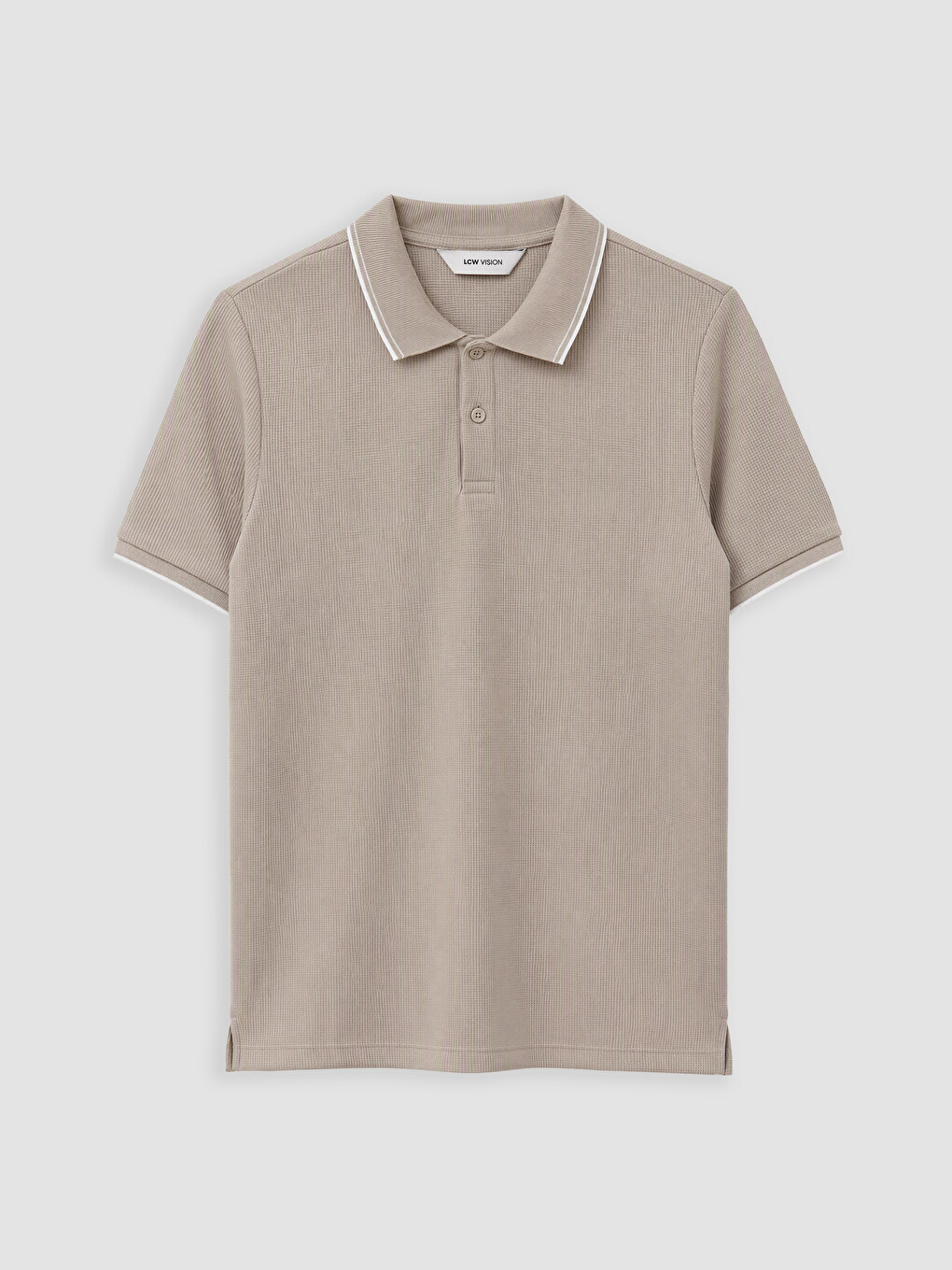 Polo Collar Pique Men's T-shirt