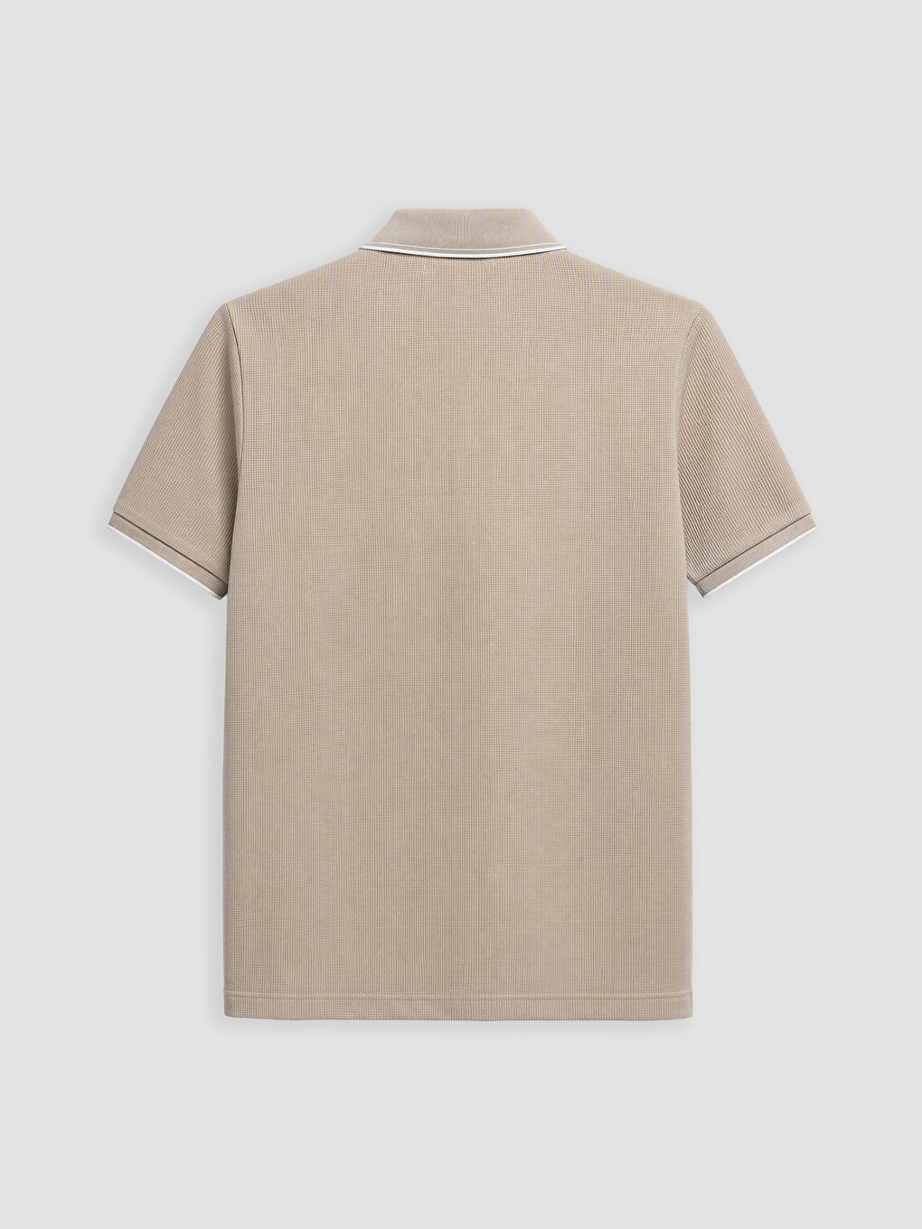 Polo Collar Pique Men's T-shirt-2