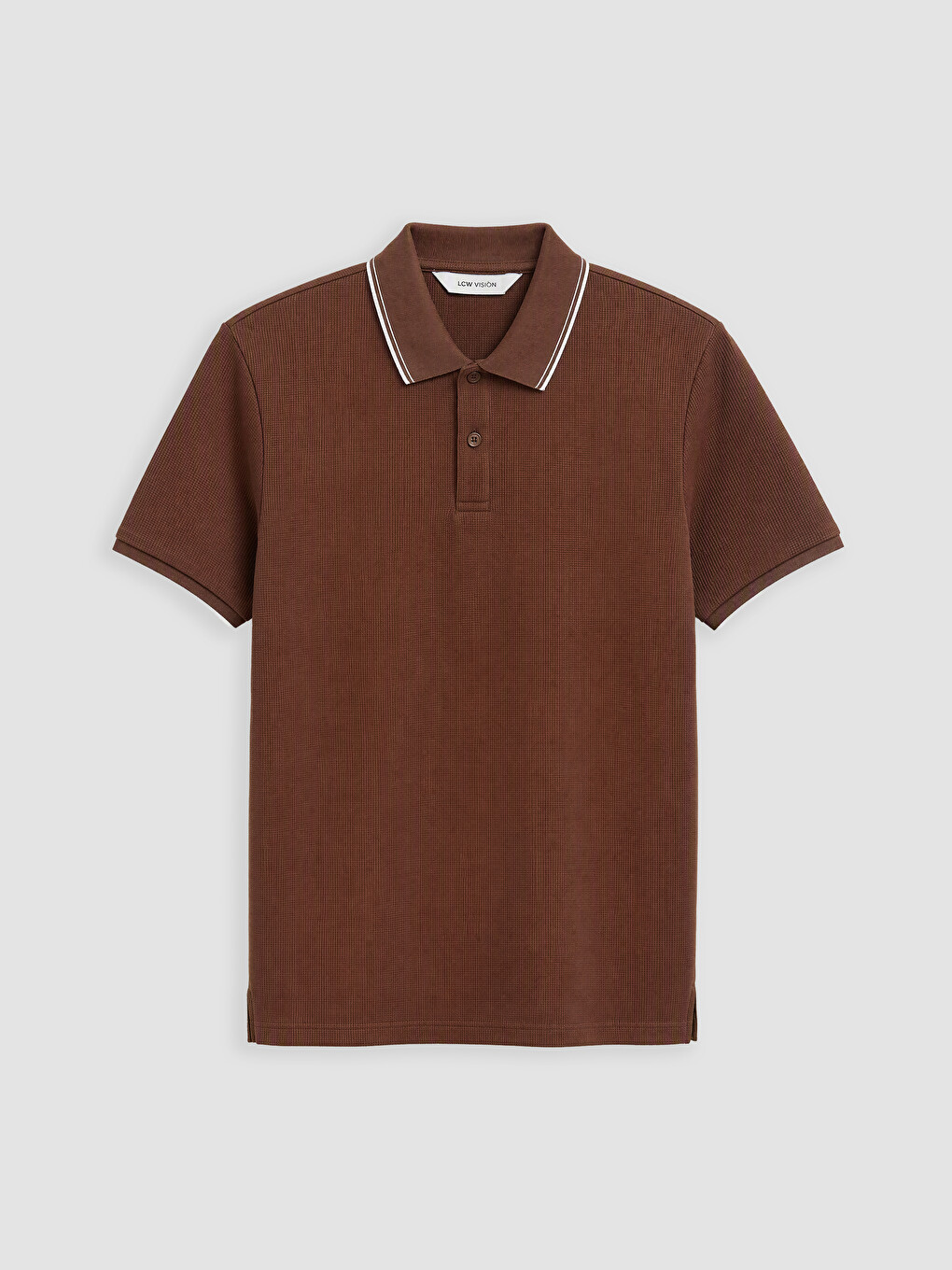Polo Collar Pique Men's T-shirt