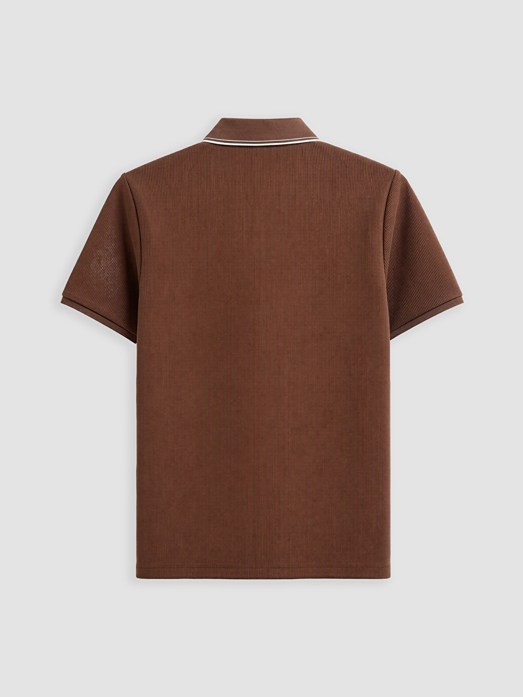 Polo Collar Pique Men's T-shirt-2