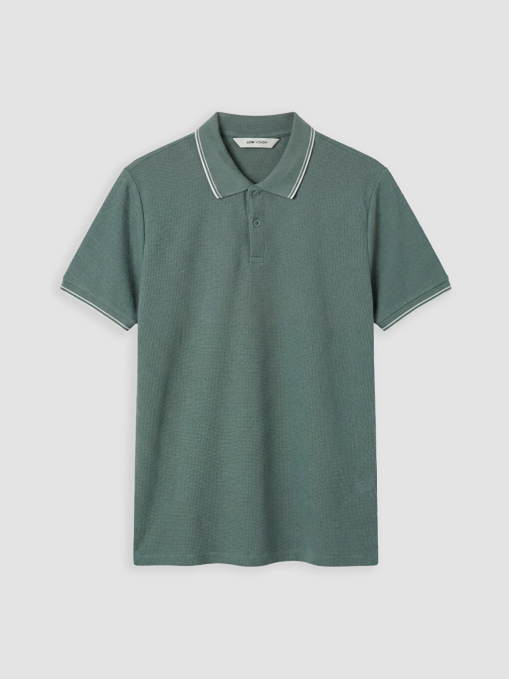 Polo Collar Pique Men's T-Shirt