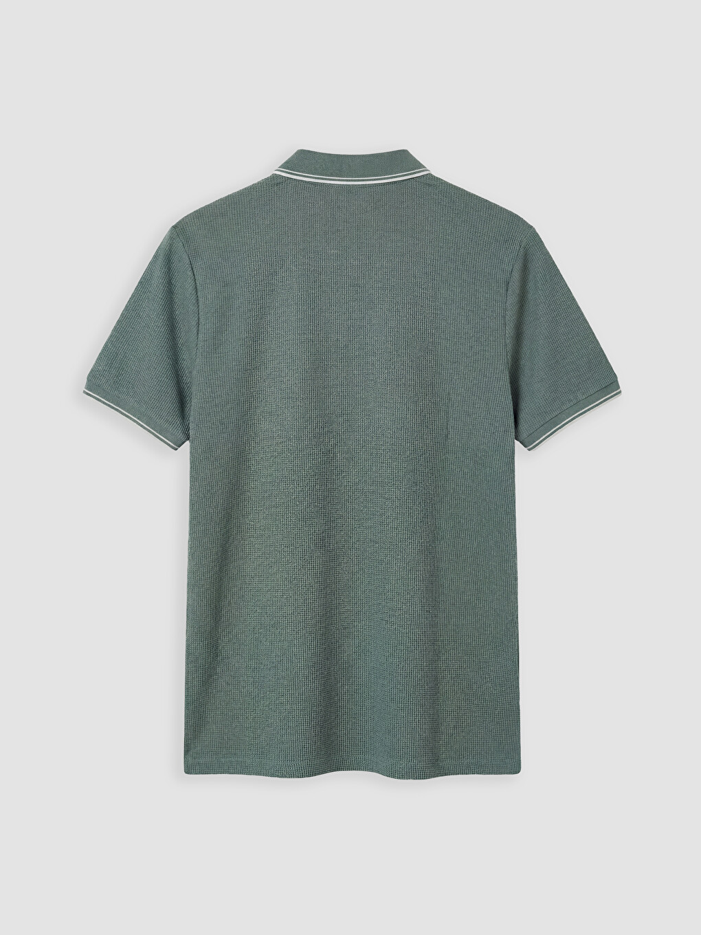 Polo Collar Pique Men's T-Shirt-2
