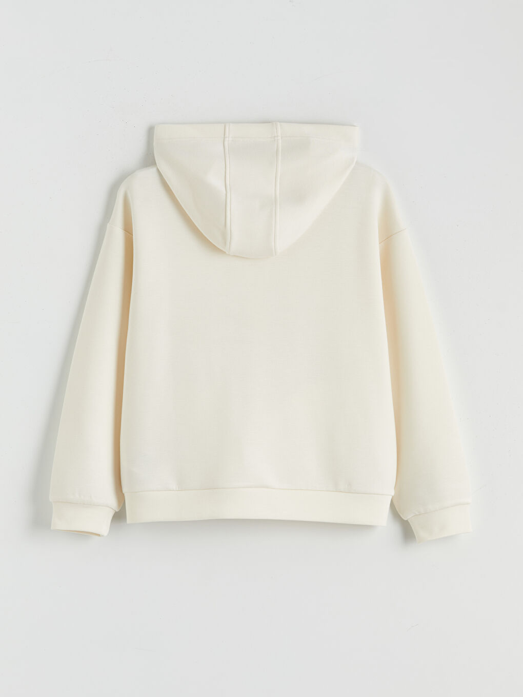 Djevojka EKRU Majica s patentnim zatvaračem-3