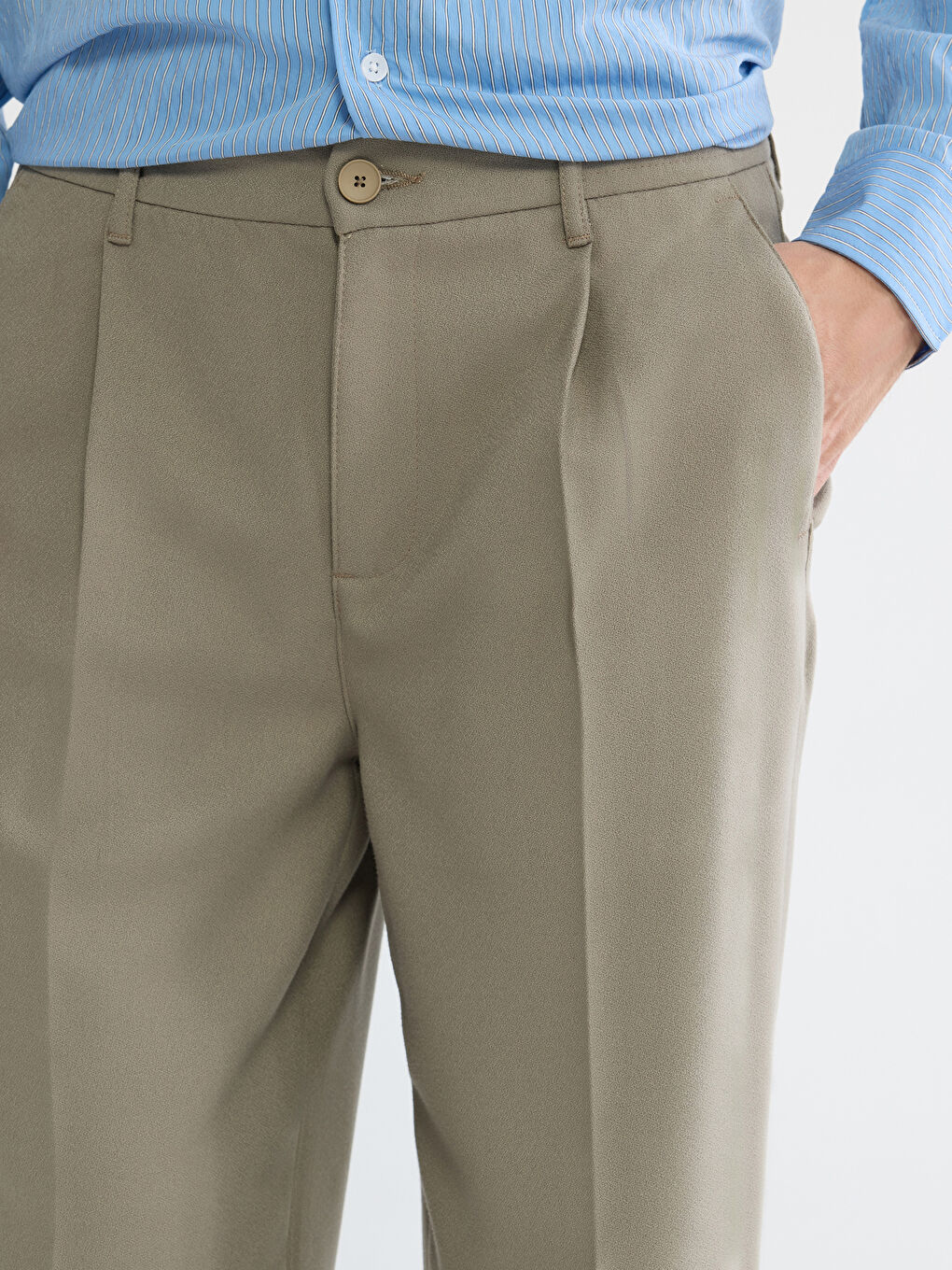 Loose Fit Men's Trousers-3