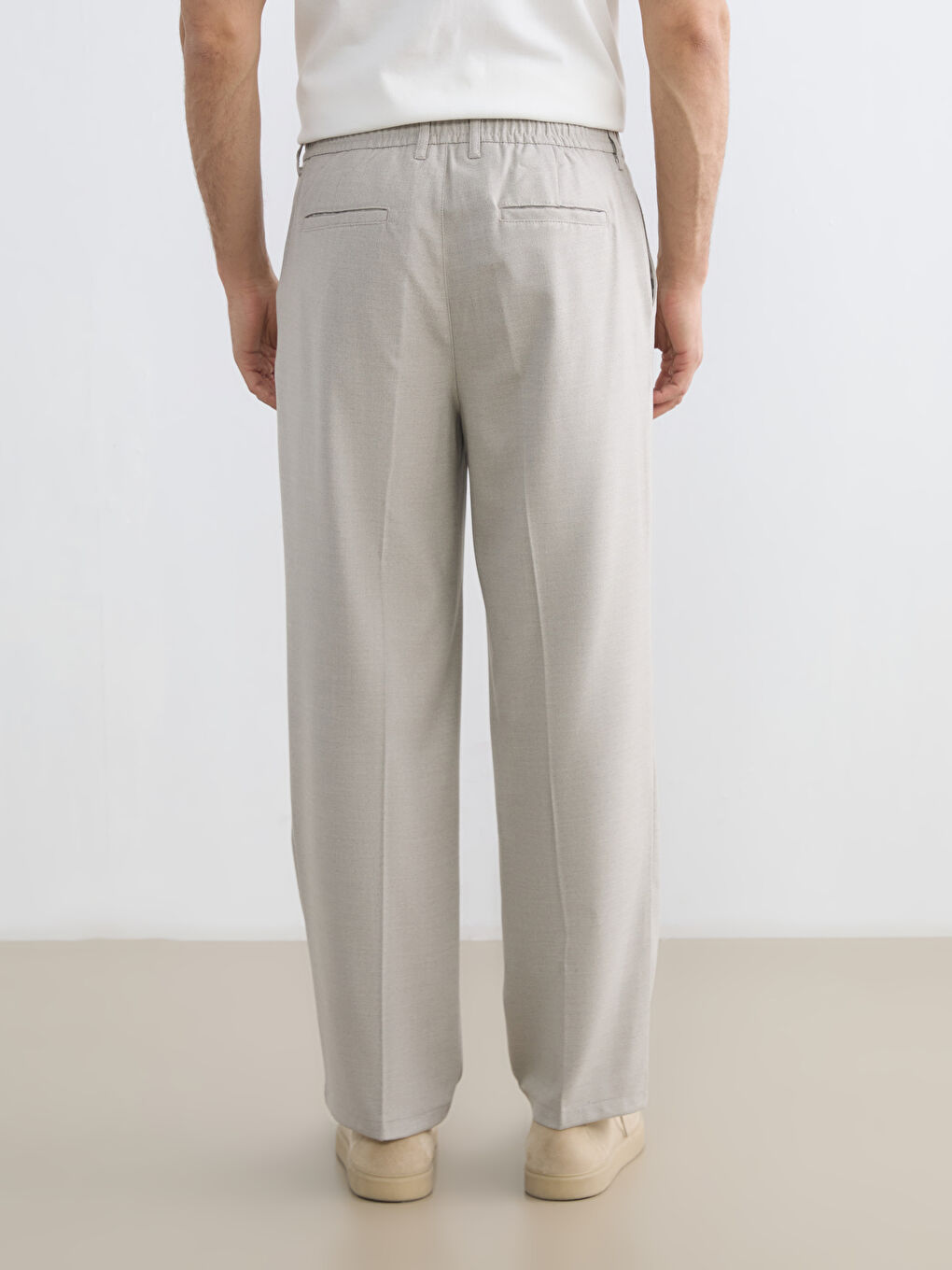 Man GREY Trousers-3