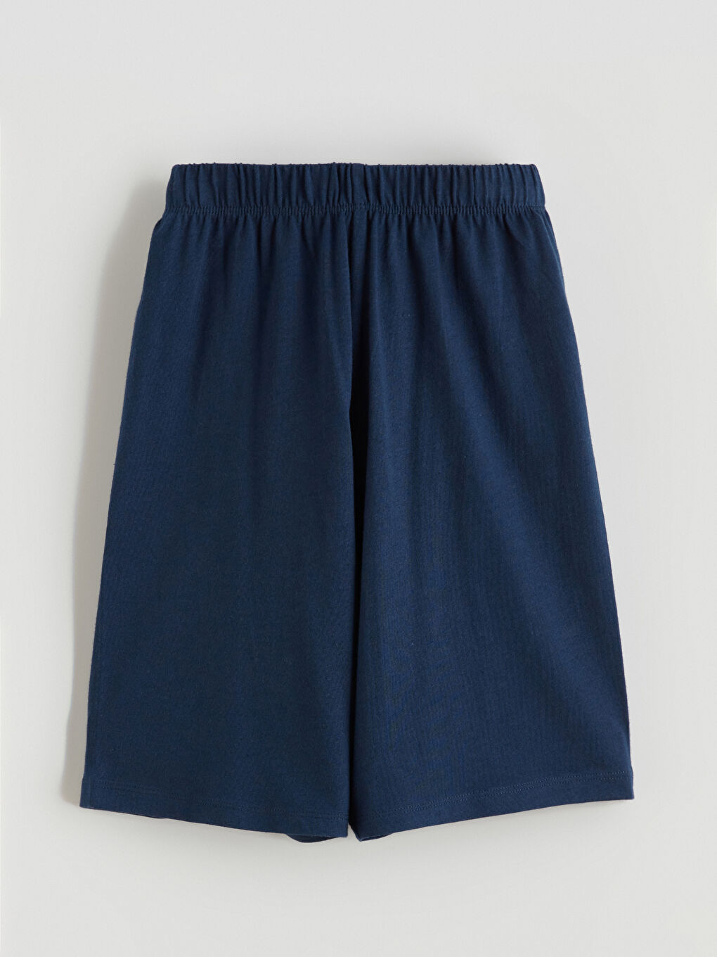 Yeşil Kabartma Baskılı Erkek Çocuk Şortlu Pijama Takımı-4