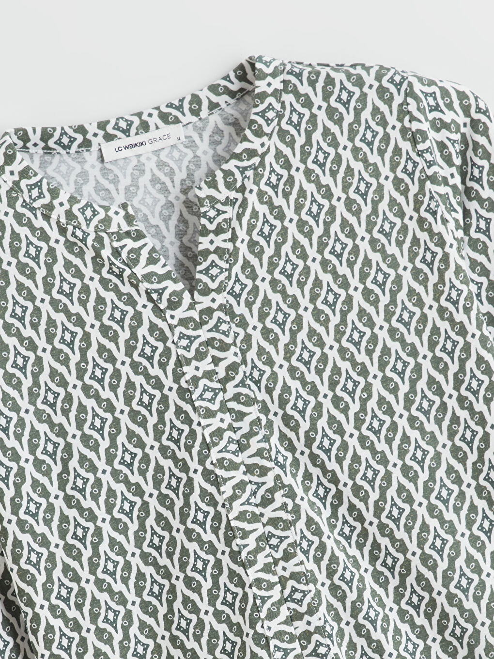 Woman GREEN Blouse-5