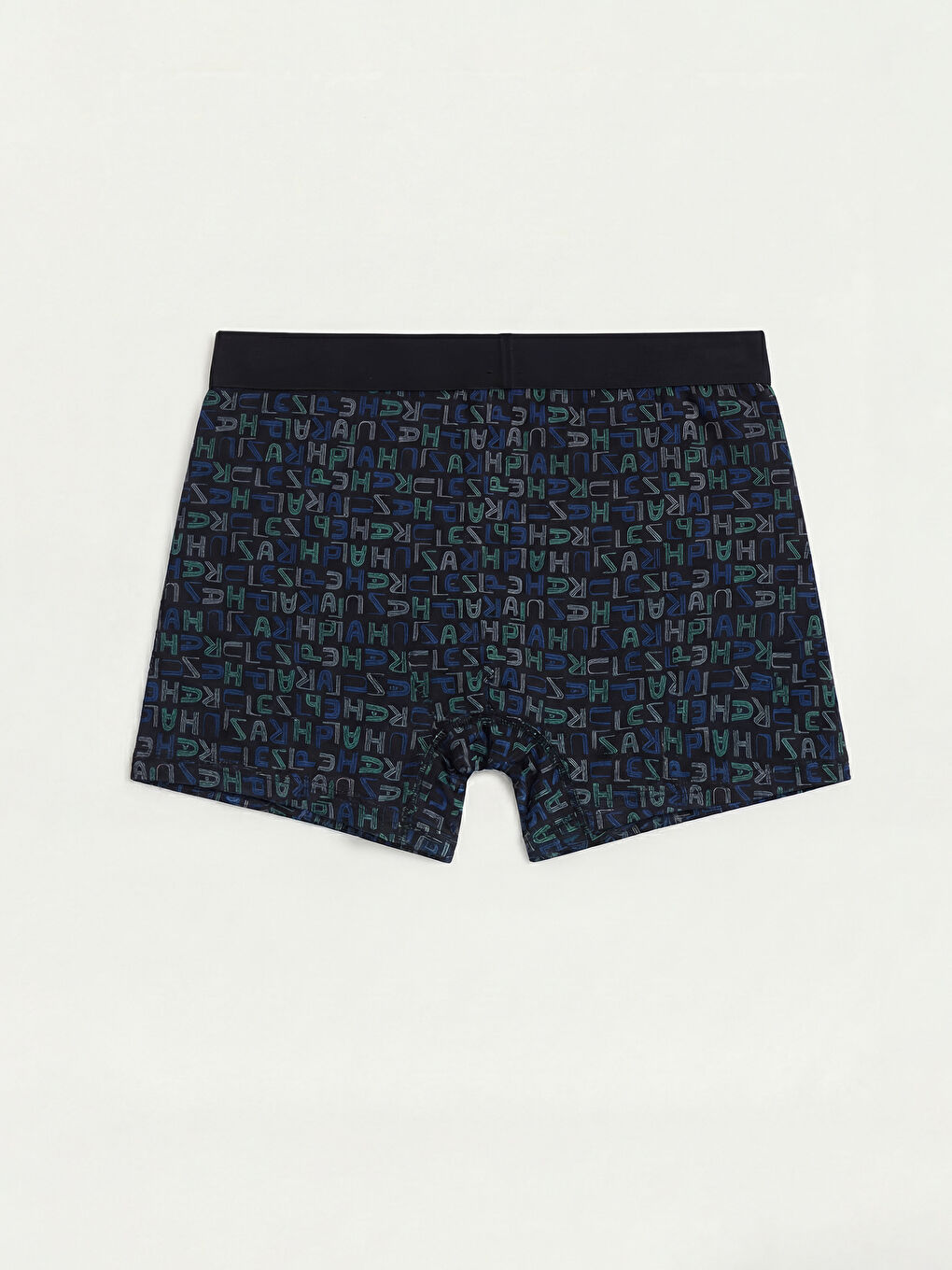 Yeşil Standart Kalıp Pamuklu Esnek Erkek Boxer 3'lü-6