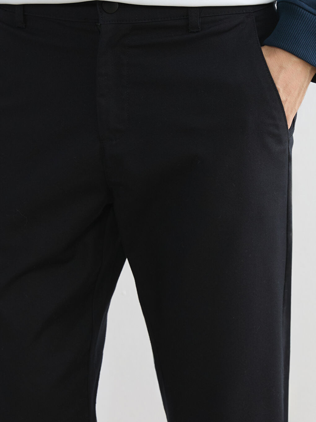 Regular Fit Gabardine Men's Trousers-2