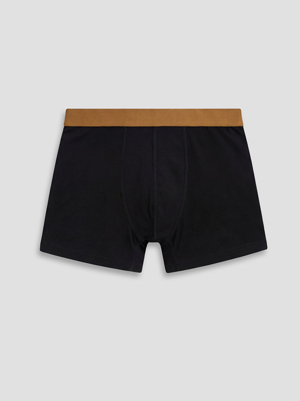 Siyah Standart Kalıp Pamuklu Erkek Boxer 3'lü-4