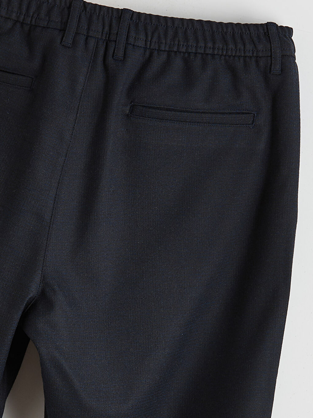 Lacivert Standart Kalıp Erkek Pantolon-1