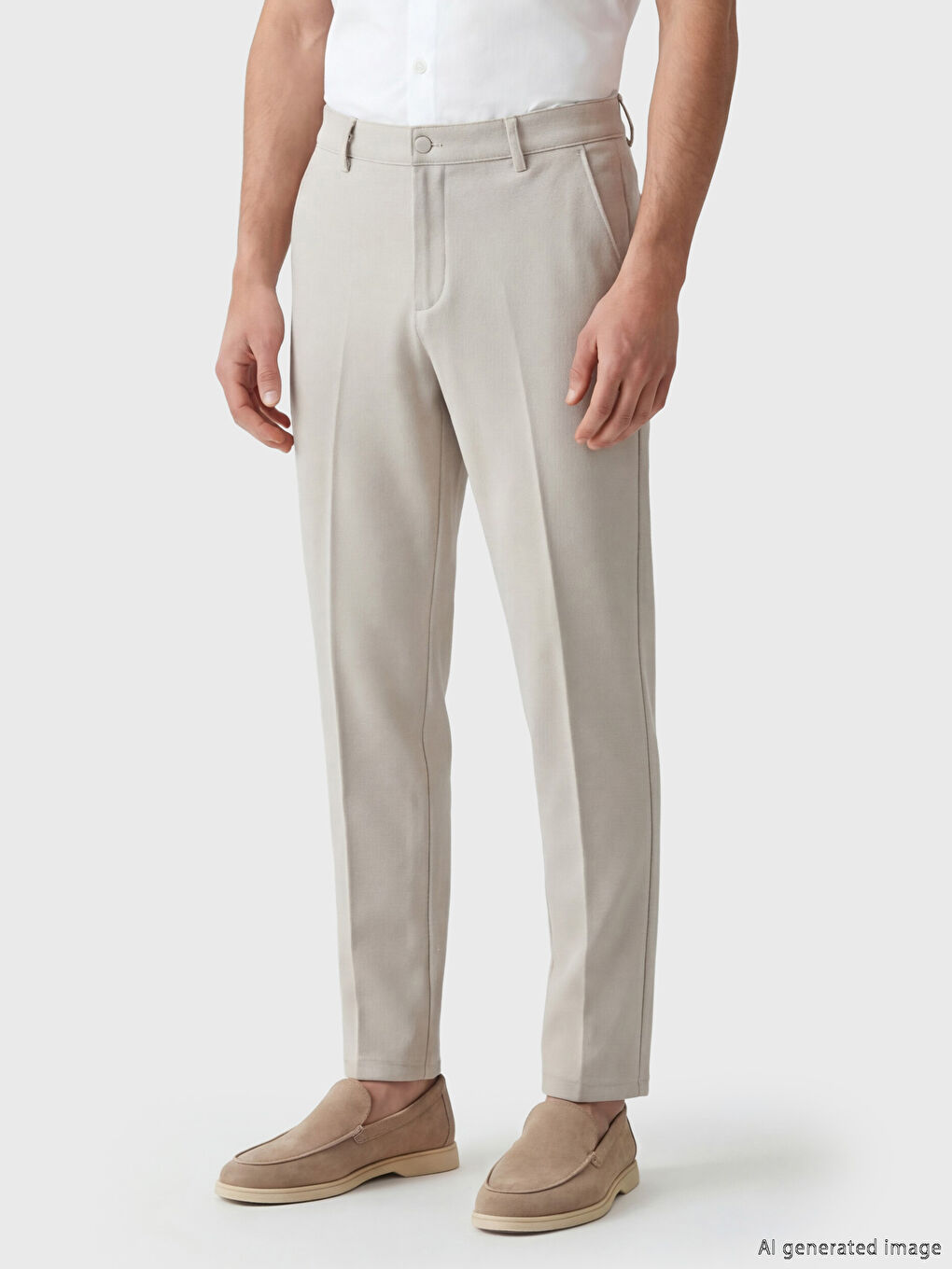 Men's Slim Fit Trousers-1