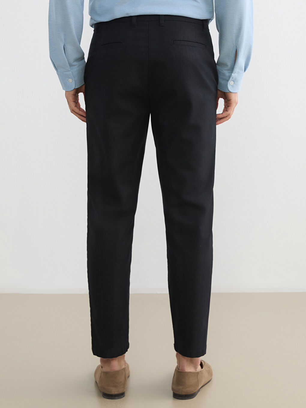 Man NAVY Trousers-3
