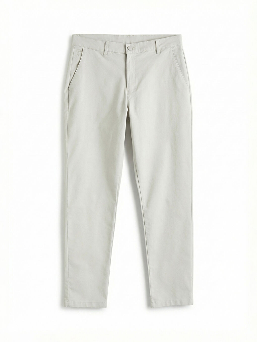 Мужчины Бежевый Брюки-4