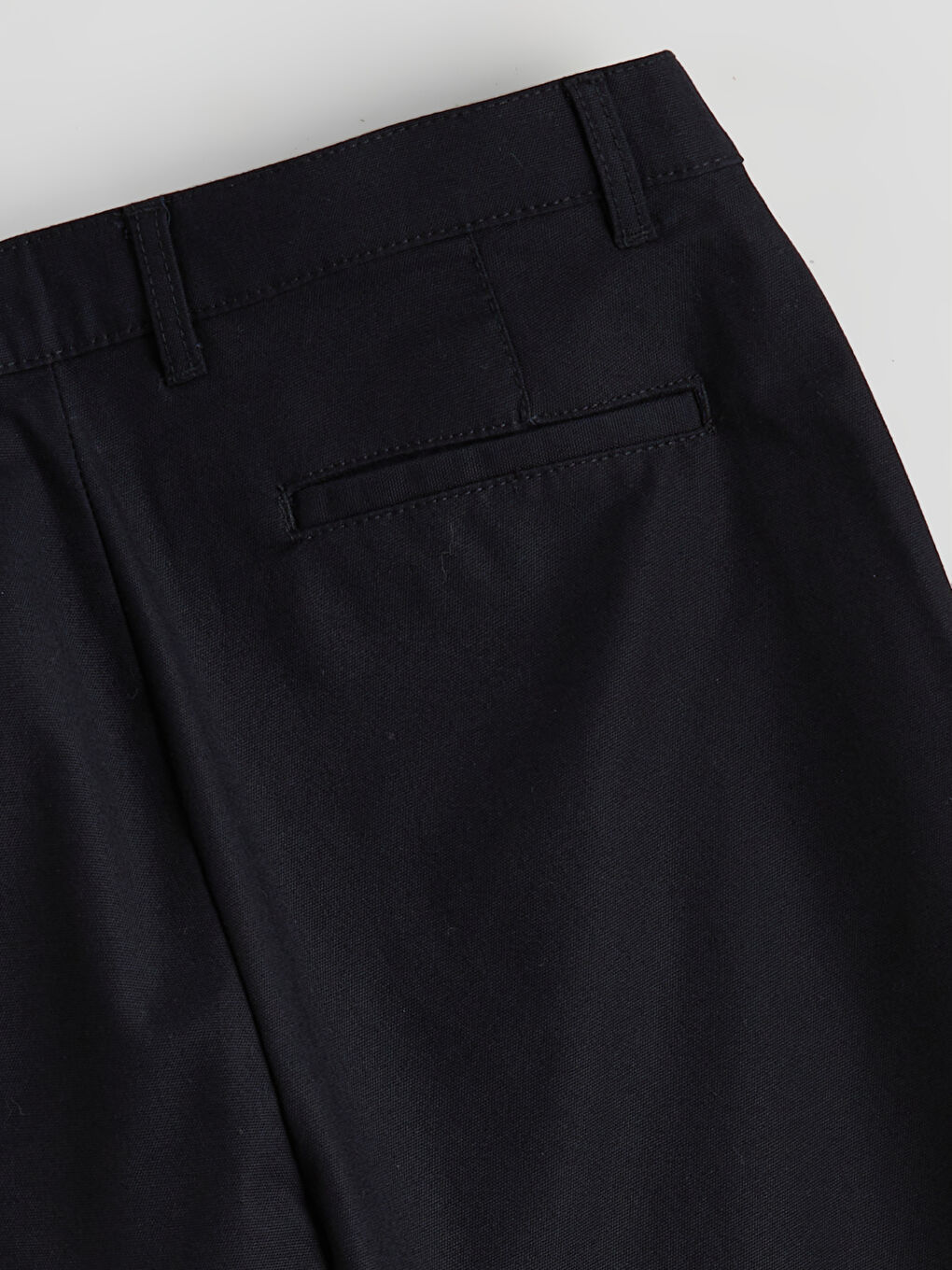 Мужчины Черный Брюки-5