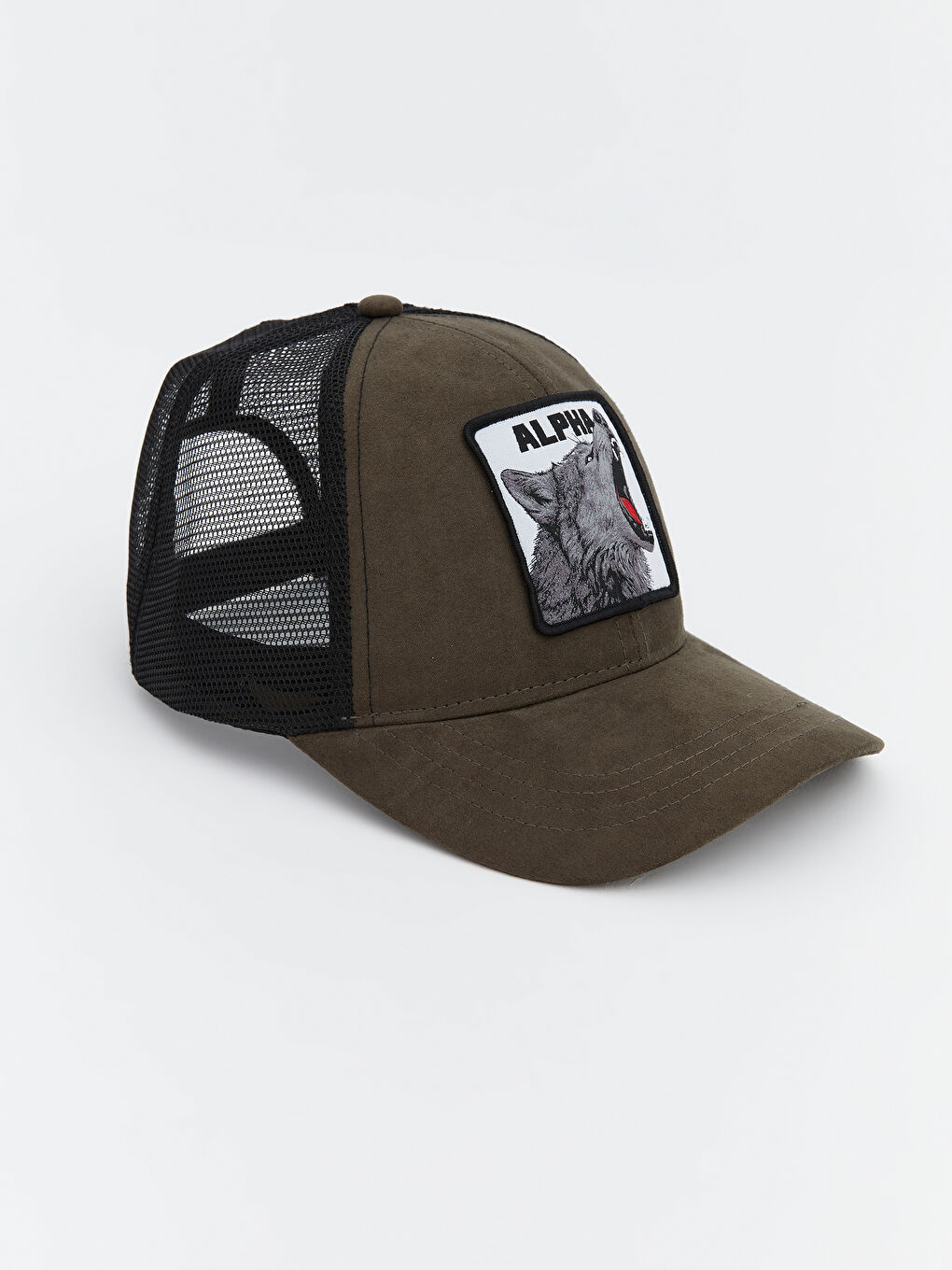 Antrasit Süet Görünümlü Erkek Kep Şapka -1