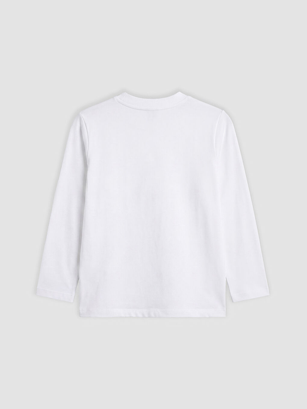 Beyaz Uv Korumalı Erkek Çocuk Yüzme Giyim Üst-1