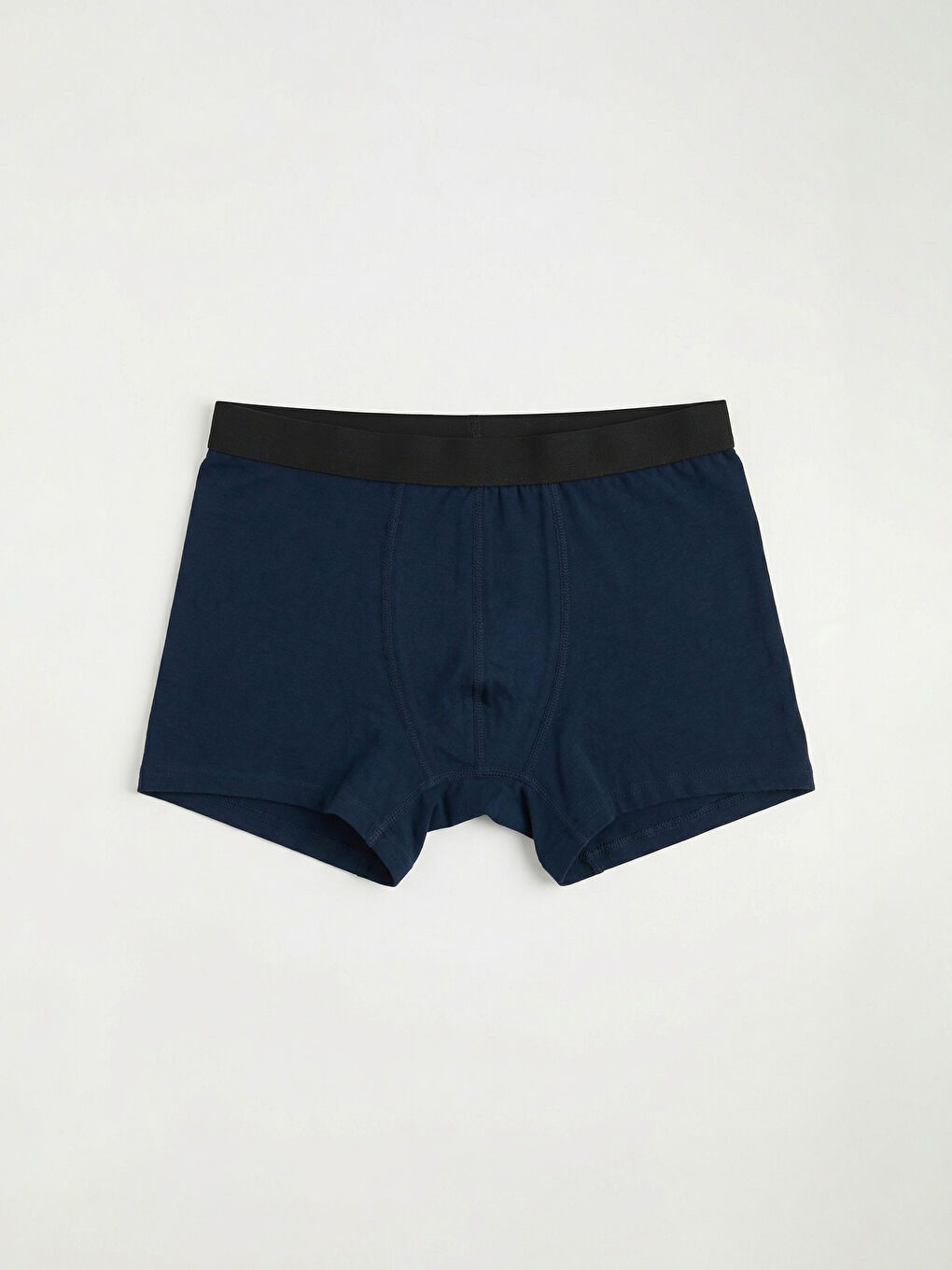 Lacivert Standart Kalıp Pamuklu Esnek Erkek Boxer 5'li-2