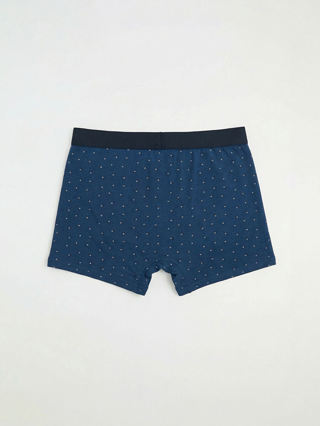 Lacivert Standart Kalıp Pamuklu Esnek Erkek Boxer 5'li-6