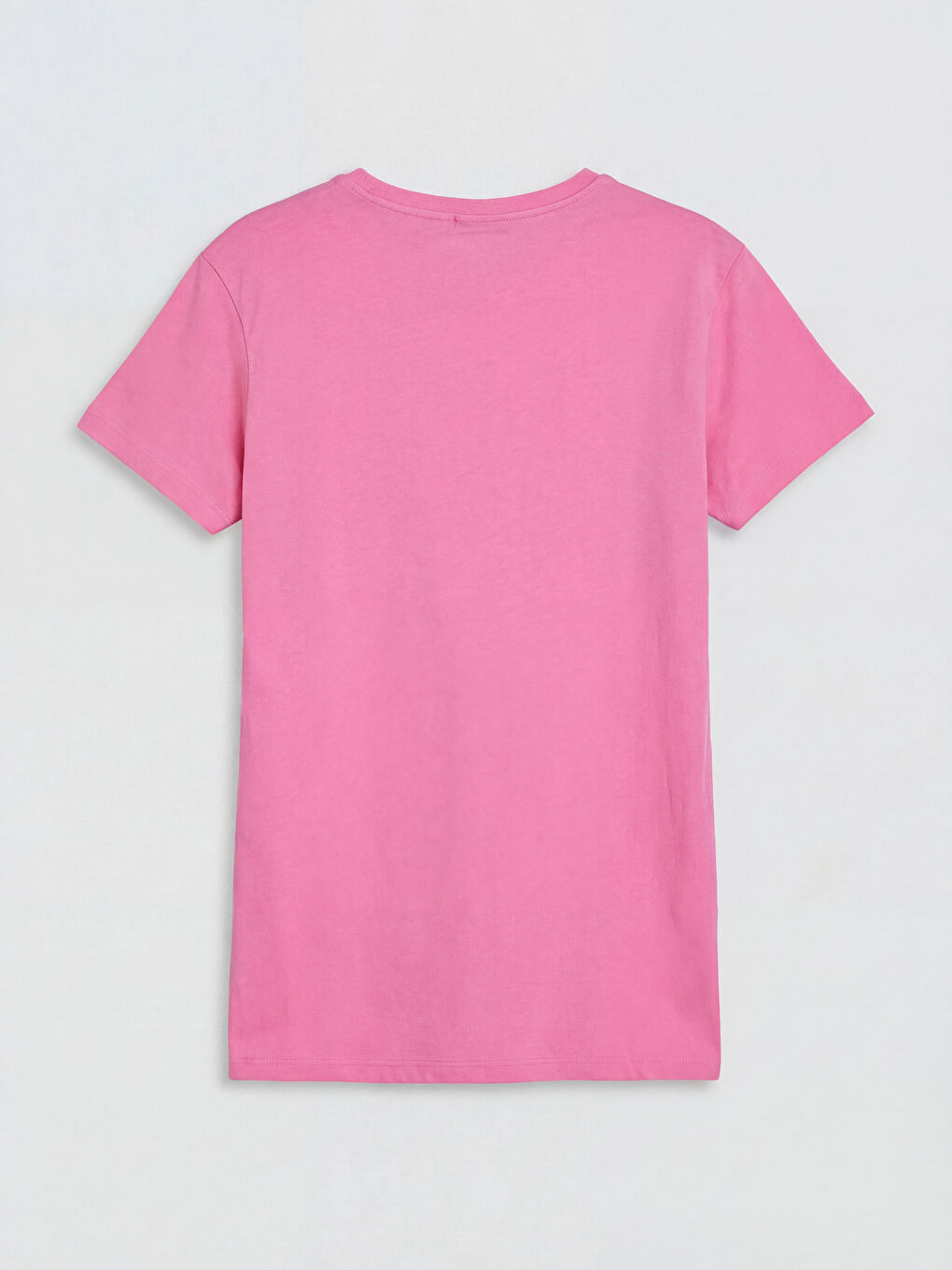 Pembe Ayı Teddy Baskılı Kız Çocuk Gecelik-1