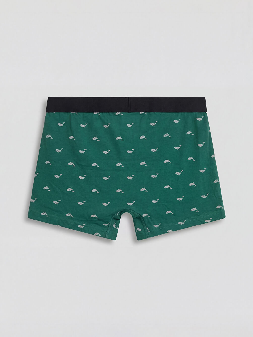 سراويل بوكسر رجالية بقصة عادية من قطن مطاطي - عبوة من 3 قطع-2