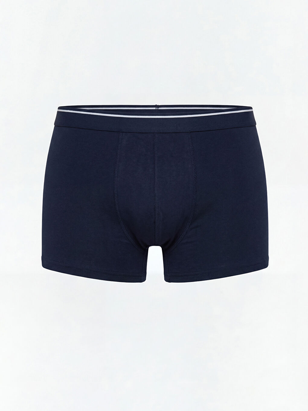 Lacivert Standart Kalıp Pamuklu Esnek Erkek Boxer-3