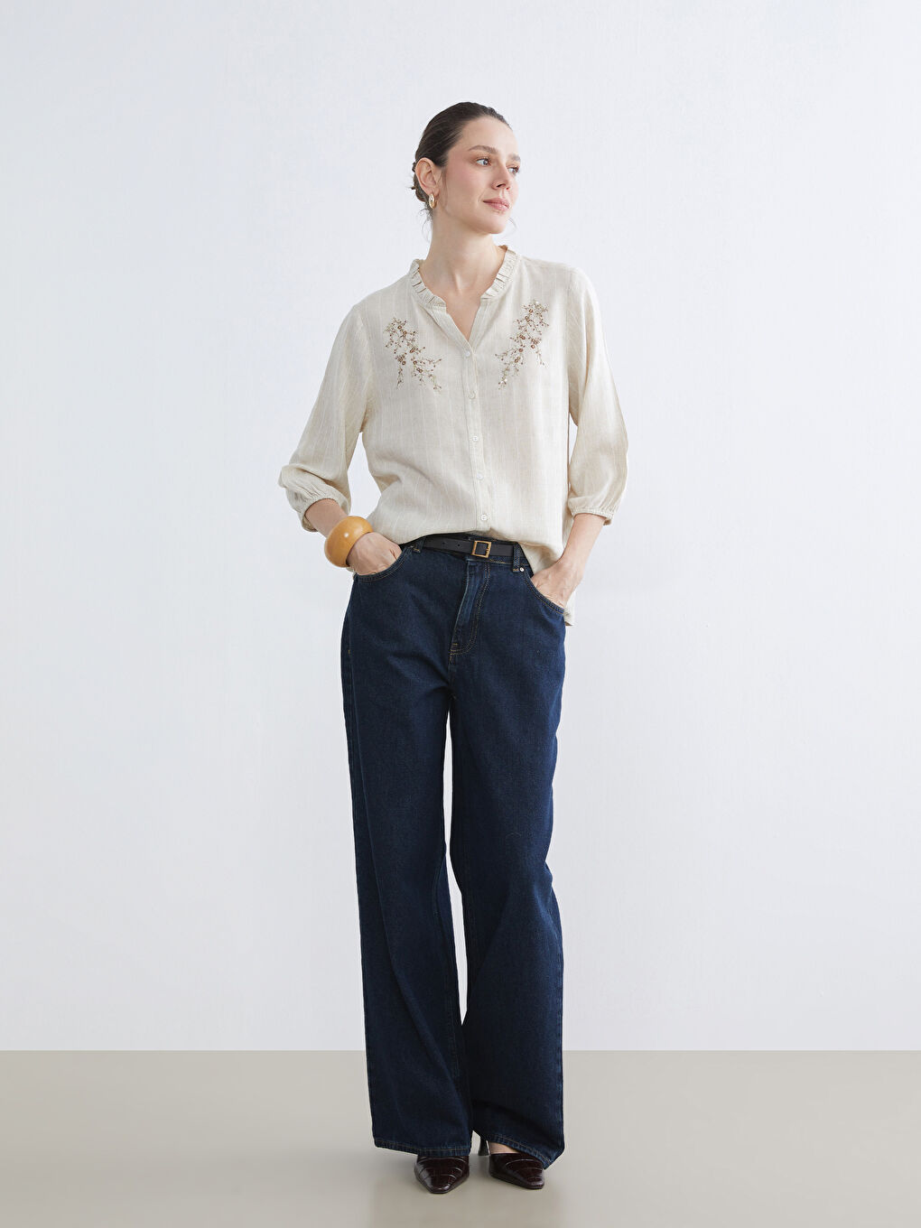 Әйелдер сарғыш Жейде-1